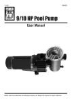 9/10 HP Pool Pump