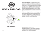 WiFLY Par QA5 User Manual