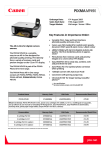 Canon PIXMA MP490 Brochure