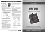 PV Logic Flexible panels 10w to 80w