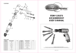 ITEM# 139273 AIR HAMMER KIT USER`S MANUAL