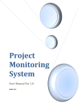 Project Monitoring System (PMS)