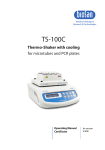 TS-100C - User manual