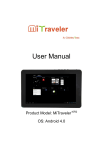 User Manual of MiTraveler 10R2 Android 4.0