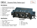 User manual DRS-I Dynamic Relay Station type I