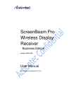 ScreenBeam Pro Wireless Display Receiver