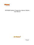 DAT5280 Ambient Temperature Sensor Module User Manual