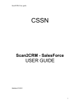 User manual