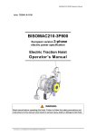 Bisomac 210 3-Phase Manual