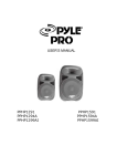 Pyle Car Speakers User Manual