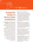 Sungevity Guide to Home Solar Installation