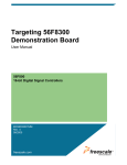 Targeting 56F8300 Demonstration Board