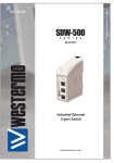 SDW-500 Series Manual