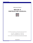 BRYCE 5 INSTRUCTOR MANUAL