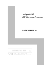 LED screen user manual