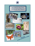 Morphbank Data Entry Workbook User Manual