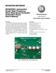 NCV887601 Automotive Grade High-Frequency Start