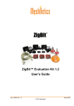 ZigBit™ Evaluation Kit 1.2 User`s Guide