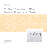 TruSeq Stranded mRNA Sample Preparation Guide 15031047 E