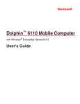 Dolphin 6110 Mobile Computer User`s Guide