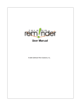 Talking Reminder PDF Manual