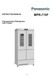 User Manual for Model MPR-715F-PA Biomedical