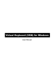 Virtual Keyboard (VKB) for Windows