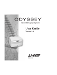 Odyssey Infrared Imaging System User Guide v 2.1