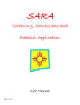 NM SARA User Manual