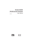 Series 5000 MCA User`s Manual