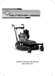 Deutscher HE660 Mower