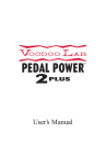 Voodoo Lab Pedal Power 2 Plus User Manual
