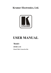 USER MANUAL