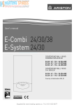 Ariston E-Combi_24_30_38_E-System_24_30_Users_Manual