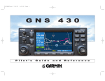 Garmin GNS430 User Manual - Orange County Flight Center