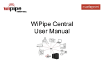 WiPipe Central User Manual