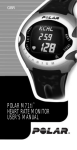 POLAR M71ti™ HEART RATE MONITOR USER`S MANUAL