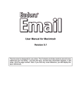 User Manual for Macintosh Version 5.1