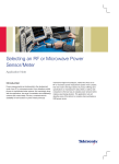 Selecting an RF or Microwave Power Sensor/Meter
