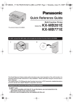 KXMB261 Fax User Manual - Home