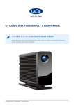 Little Big Disk Thunderbolt 2 User Manual