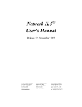 Network II.5 User`s Manual
