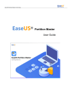 EaseUS Partition Master User Guide