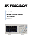 B&K 2190D 100 MHzDigital Storage Oscilloscope