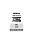 USER`S MANUAL - Bison Gear and Engineering Corporation