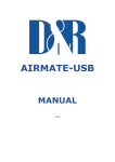AIRMATE-USB MANUAL-1.indd - D&R Broadcast Mixing Consoles