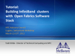 Building you own InfiniBand FDR Cluster