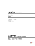 JEM®10 Polyphase Meter