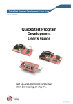 QuickStart Program Development User`s Guide