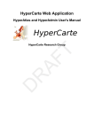 Part I. Standard HyperCarte Web Application